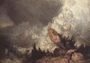 Joseph Mallord William Turner Avalanche in the Grisons (mk10) oil on canvas